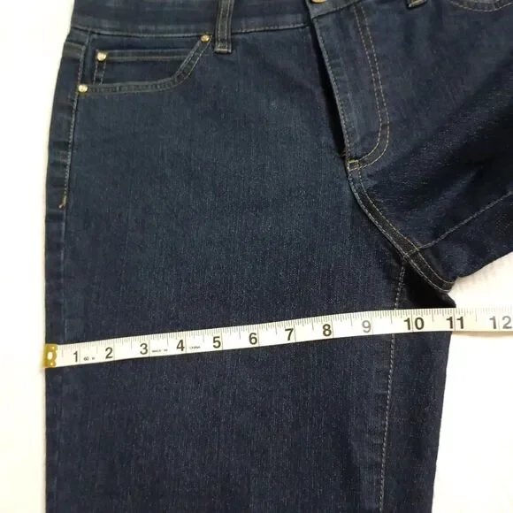 JM Collection Petite Women’s Capri Denim Pants size 8P Jeans - Picture 11 of 13